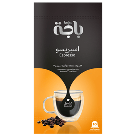 قهوة كبسولات كراميل 5 غ