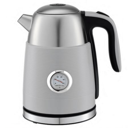 غلاية مياه ريبون سعة 1.7 لتر لون رمادى - 2200 واط - RE-1-123