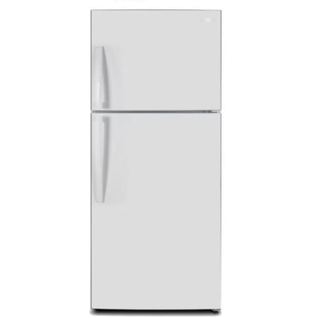 ثلاجة سوبر كلاسيك مع فريزير بسعة 410 لتر باللون الابيض