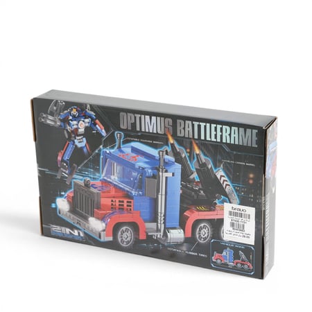 مكعبات بناء Optimus Battleframe 364 قطعة بتصميم 2 في 1 روبوت وشاحنة