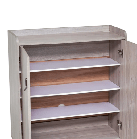 خزانة أحذية بتصميم مميز وأنيق- 80×32×100سم