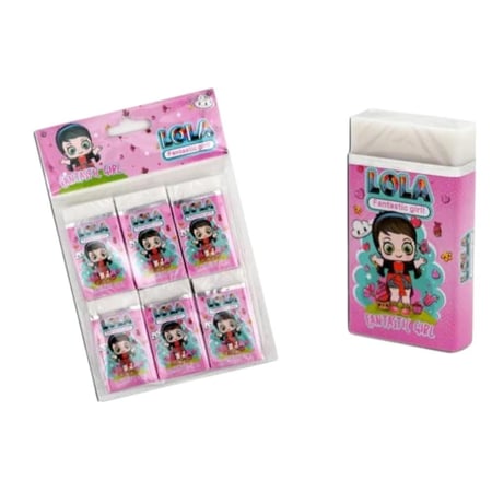 محاية شكل لولا - 6 حبات