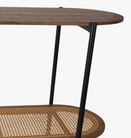 كونسول لون بني