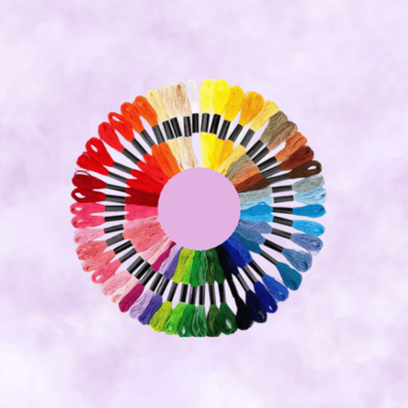 خيوط التطريز 50 لون