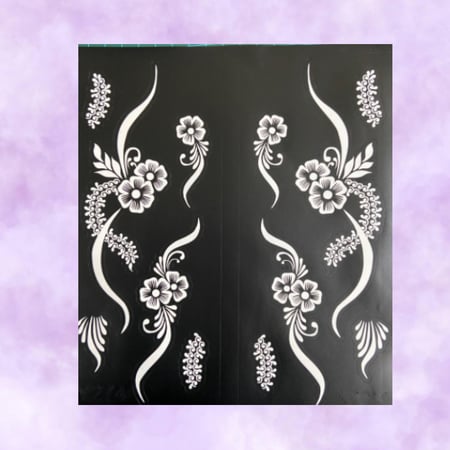 فينيل خاص لاستكرات الحناء100*30سم