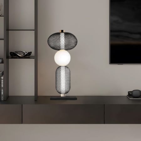 ابجورة مودرن شبك اسود