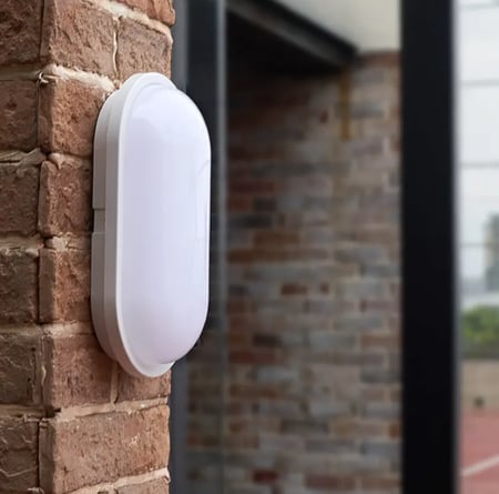 جداري ليد خارجي بيضاوي