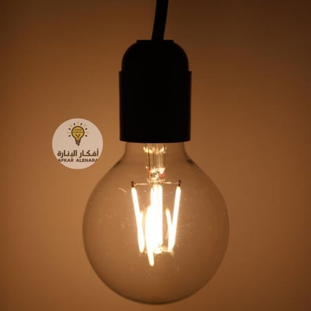 لمبة ليد ديكور اصفر  G95