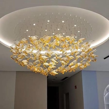 نجف الأوراق الزجاجية