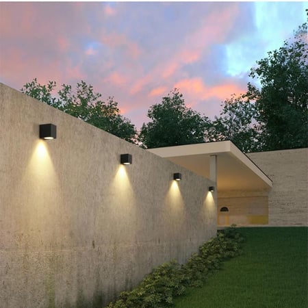 جداري ليد خارجي و داخلي اسود ريكورد