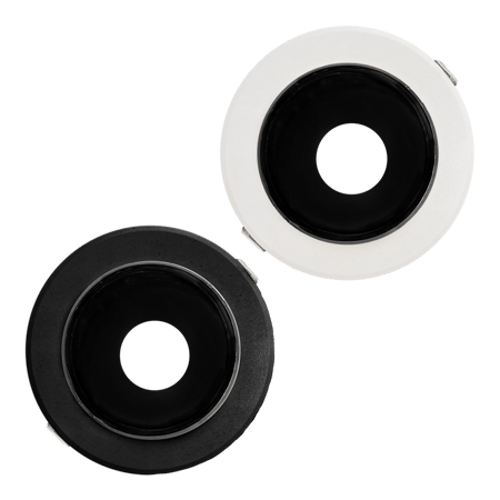 سبوت 10 سم مانع توهج فايبر قاعدة متحركة