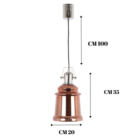 علاقي برونزي كروم