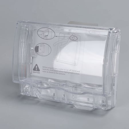 غطاء فيش ووتربروف شفاف