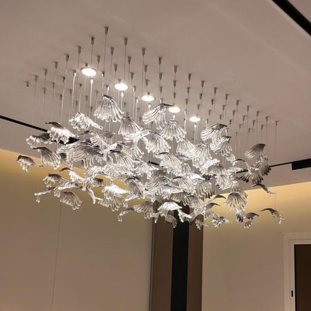 نجف الأوراق الزجاجية