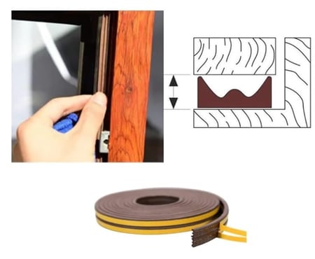 مانع غبار نوافذ 6 متر