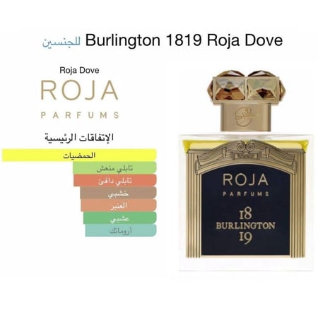 عطر روجا بيرلينجتون 1819 - 100 مل - Roja Parfums Burlington 1819 Eau de Parfum