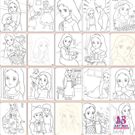 دفتر تلوين سالي