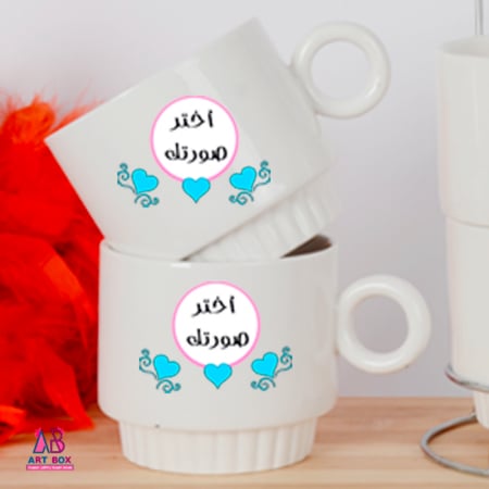 طقم اكواب مع حامل