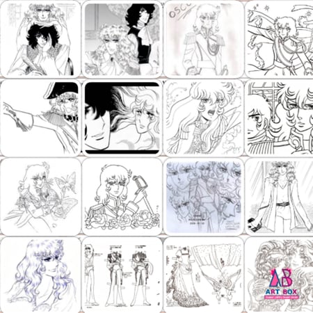 دفتر تلوين ليدي أوسكار