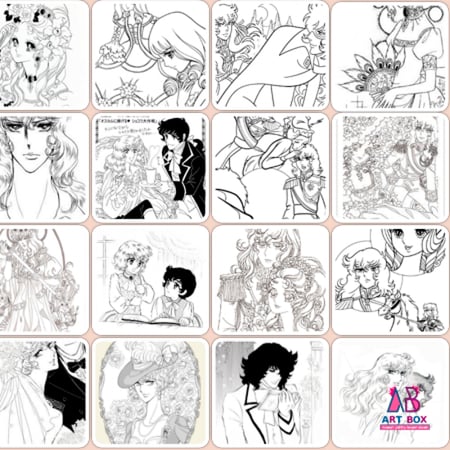 دفتر تلوين ليدي أوسكار