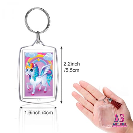 تعليقة مفاتيح اكريليك