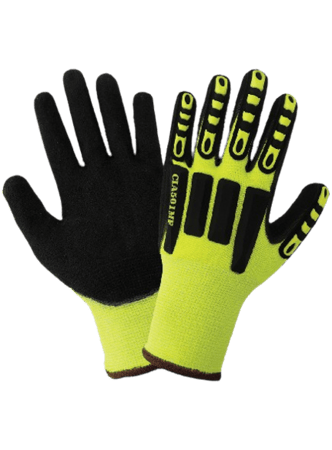 Anti Cut, Anti-Impact Nitrile Coated Safety Work Gloves