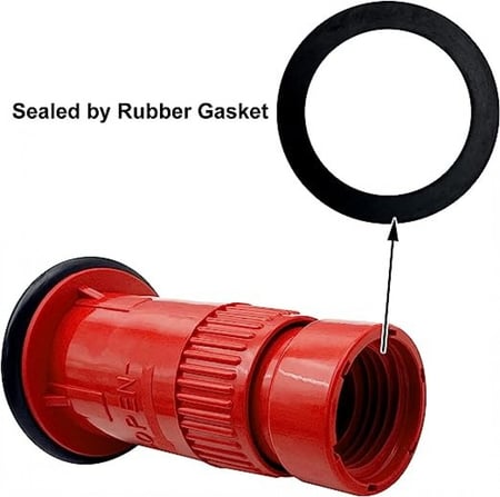 قاذف فوهة خرطوم الحريق 1 بوصة