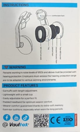 VT-5870 كاتم صوت لخوذة فولتكس اصفر