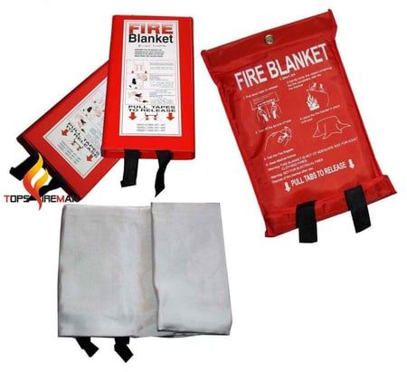 بطانية حريق مقاس 120 سم * 120 سم