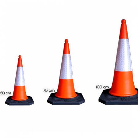 قمع مرور ارتفاع 75 سم