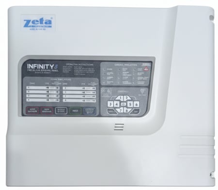 لوحة تحكم انذار الحريق 8 زون زيتا انجليزي