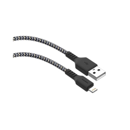 سلك شاحن  ايفون يو اس بي قماش الطول 2 متر