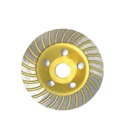 ديسك حرف ذهبي مقاس 4.5 "