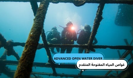 دورة غواص المياه المفتوحة المتقدم (ADVANCED OPEN WATER DIVER)