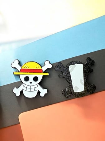 ملصق انمي معدن