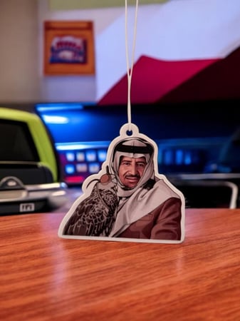 تعليقة سيارة معطرة - بتصميم خالد عبدالرحمن