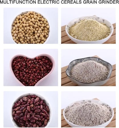 مطحنة حبوب القهوة الكهربائية متعددة الوظائف من الفولاذ المقاوم للصدأ