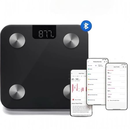 ميزان موج ماكس الذكي — اعرف وزنك ونسبة الدهون بدقة يومية