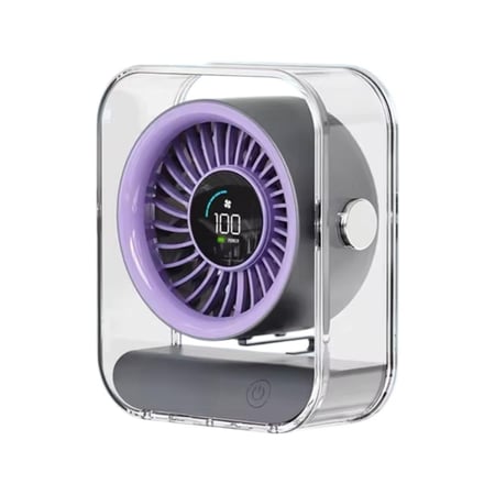 مروحة مكتبة او منزلية مع شاشة LED