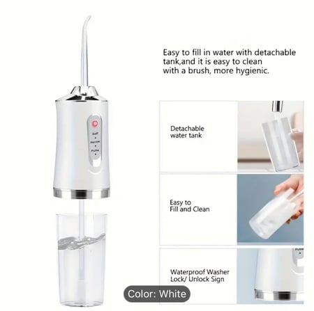 خيط مائى مع رؤوس التنظيف