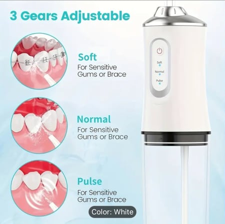 خيط مائى مع رؤوس التنظيف