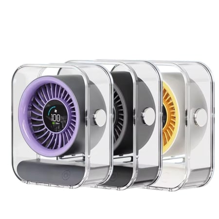 مروحة مكتبة او منزلية مع شاشة LED