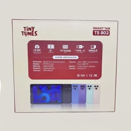 تابلت Tiny Tunes للأطفال – الترفيه والتعلم في جهاز واحد