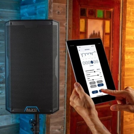سماعات كبيرة متنقلة ماركة ALTO PA نشط قوة 2000 وات مع بلوتوث وDSP مدمج أداء احترافي مرن لعروضك وفعالياتك موديل TS-410