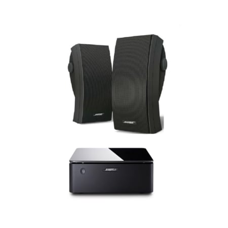 نظام صوت خارجي احترافي بوز 251 سماعات جدارية خارجية 150 وات ×2 مع مضخم بوز موسيك سمارت أمبليفاير 125 وات/قناة موديل 251 Environmental/Amplifier