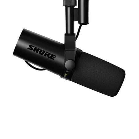 ميكروفون استوديو ديناميكي شور Shure SM7dB مع مضخم صوت مدمج