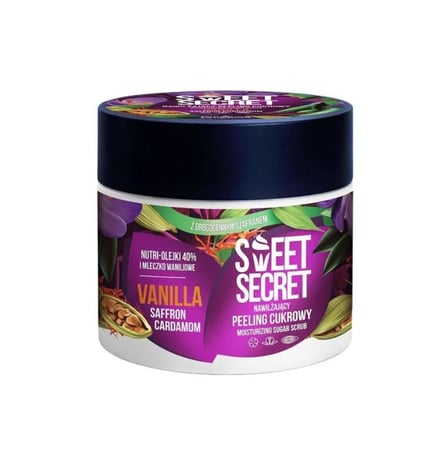 مقشر للوجه من Sweet Secret بالسكر وزيت جوز الهند 200 مل