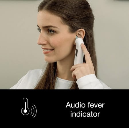 ميزان حرارة جبهوي بالأشعة تحت الحمراء غير ملامس قراءة سريعة 1853074145