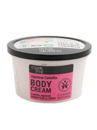 كريم للجسم من organic shop بزهرة الكاميليا اليابانية 250 مل