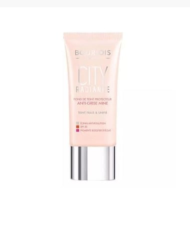 كريم أساس مرطب سيتي راديانس من Bourjois بحماية SPF30 30 مل